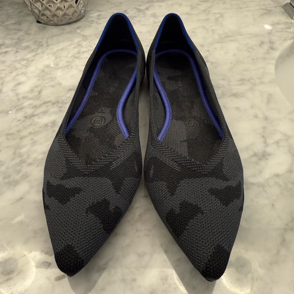 Rothy’s The Point Black Camo Brand New - Picture 2 of 5